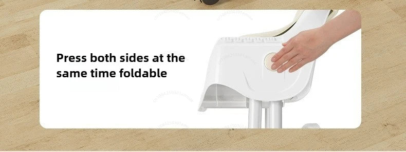Portable Baby Dining Chair for Home Use Adjustable Height Multi-function Foldable High Chair